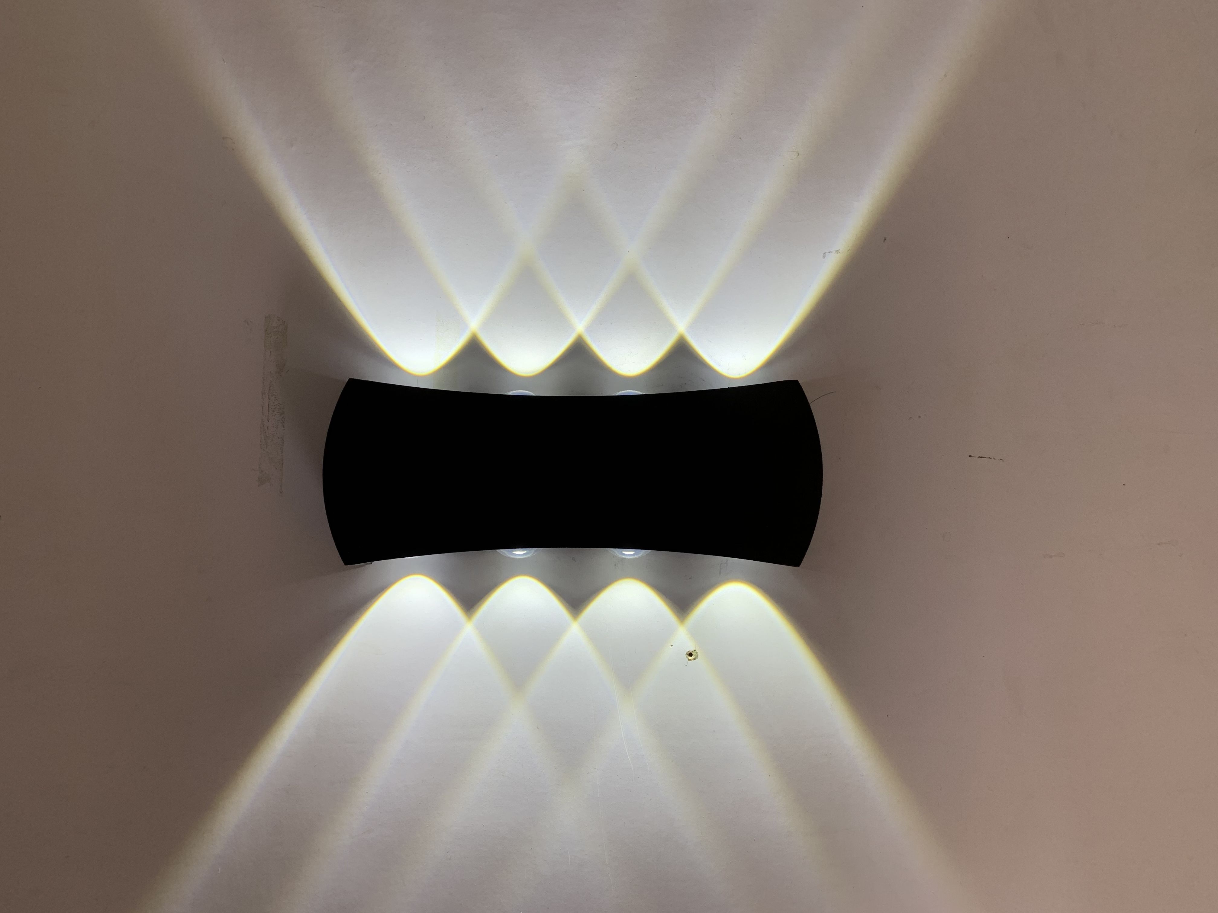 Moderne minimalistische Outdoor Indoor Hotel Gang Korridor Tür Innenhof Treppe Veranda LED wasserdichte Mond Wandleuchte Außenleuchten