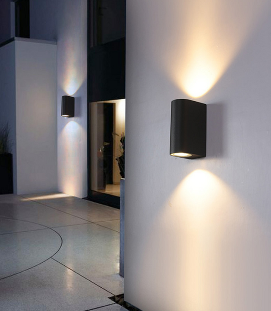 Homall E Decor Lampara Kreatives Design LED-Lampe 12W Innenwandleuchten Wasserdichter moderner nordischer Außenwandleuchter für den Innenbereich Homall E