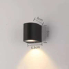 5W Säule Einzelkopf wasserdichte Wandleuchte Einzigartige Nachtlampe IP65 wasserdichte Wandleuchte für Garten- und Hofdekoration