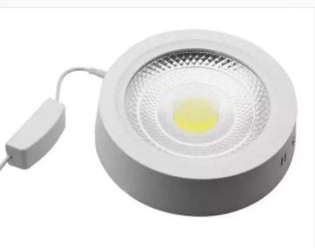 10W 15W 25W 30W LED-Panel-Lampe, Cob-Aufbau-Downlight, Balkon, Schlafzimmer, Küche, rund, lochfrei