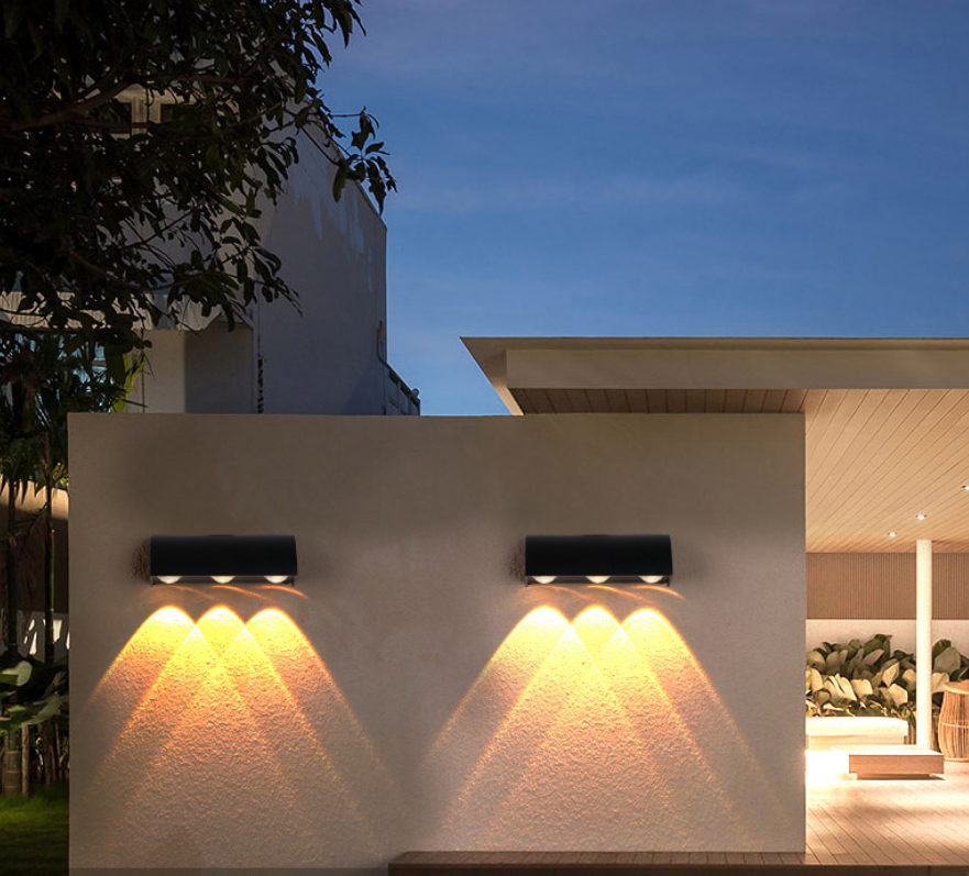 3W 6W Led Wasserdichte Wand Licht IP65 Indoor Outdoor Led Zauberstab Lampe Wand Leuchte Outdoor Wand Halterung Led licht Badezimmer Leuchte