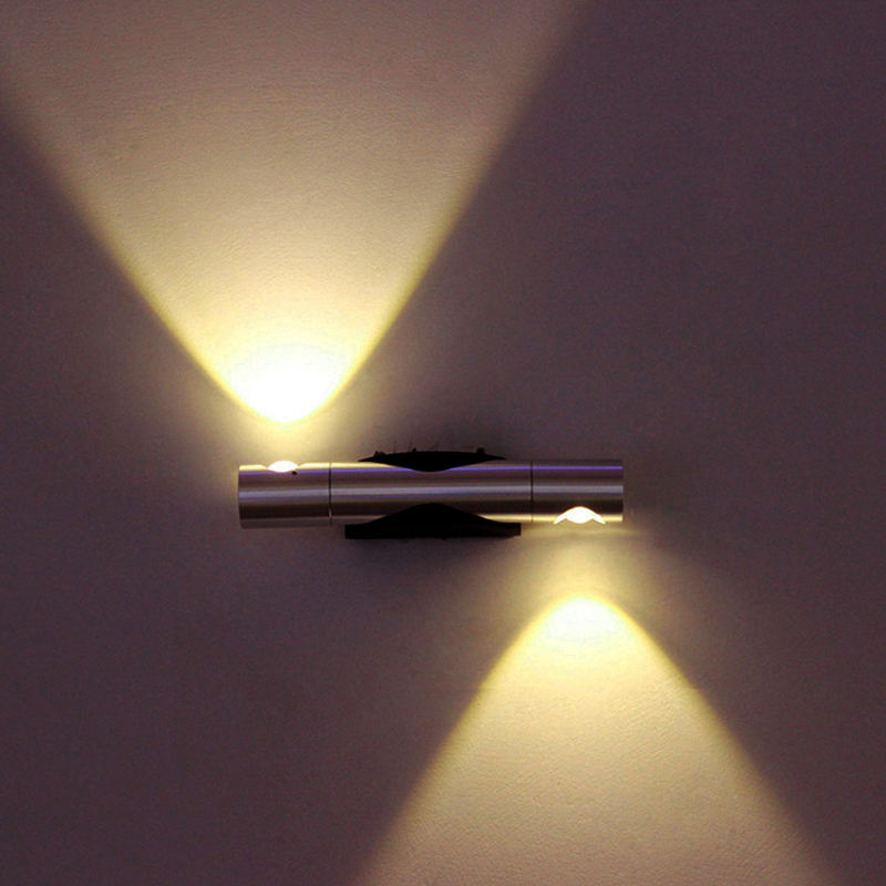 6W moderne Wandleuchte, 360-Grad-Drehung, LED-Wandleuchten, Lesewandlampe/Spiegelbeleuchtung, hohe Helligkeit