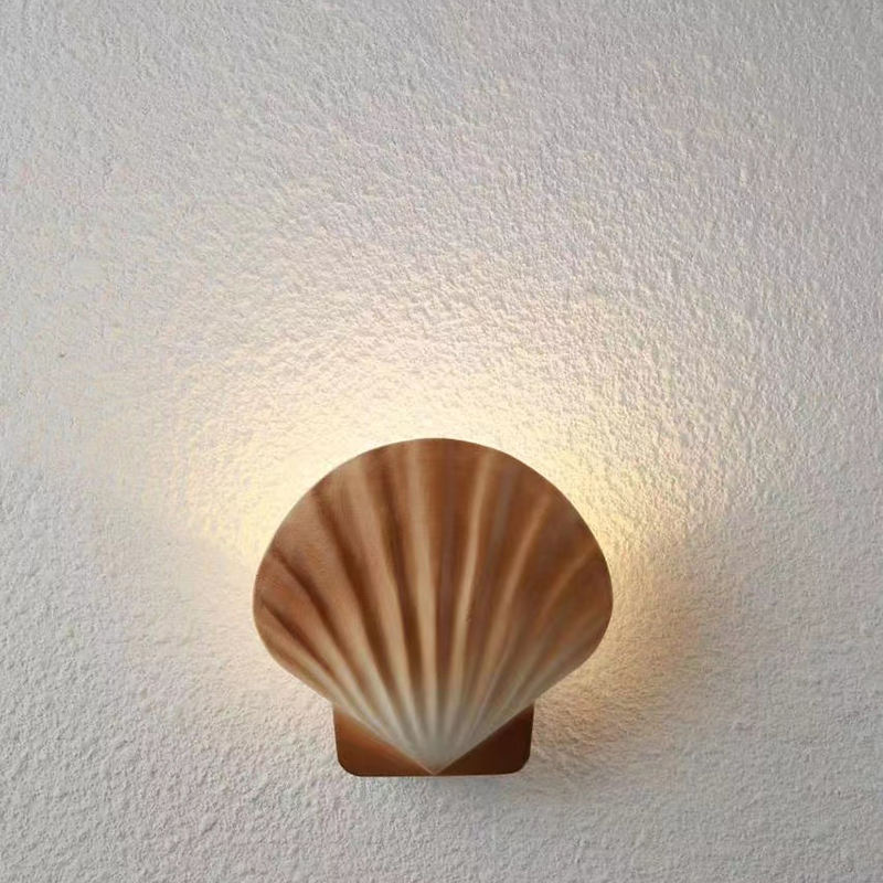 5W NEUE wasserdichte Lampe RGB-Lichtfarbe LED-Wandleuchte moderne LED-Wandleuchte Außen-Innenleuchte Loft Garten Muschellampe