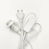 1,8 m Netzkabel E14 Lampensockel EU-Stecker 303 Schalterdraht für Anhänger-LED-Glühbirne E14 Hängelampe Aufhängungssockelhalter Salz