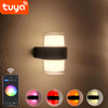 Tuya Smart App Control Wasserdichte IP 65 LED Wandlampe bunte wasserdichte Außenwandleuchte modernes Licht im Freien