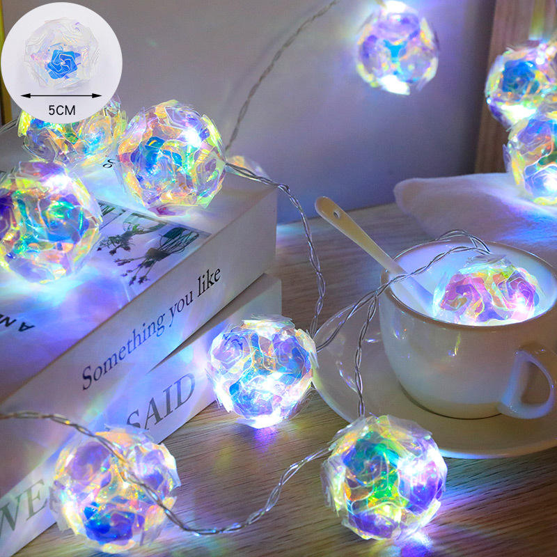 LED Weihnachtsdekoration Licht Neujahr Zimmer Dekor Girlande Urlaub Ornamente Outdoor Garten Dekor String Lampe Weihnachtsmann Lichter