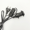 Himalaya-Salzlampenstecker, elektrischer Kabelstecker, EU-AU-US-Stecker, 303-Schalter, 301 dimmbarer Schalter, E14-E27-Lampenfassung