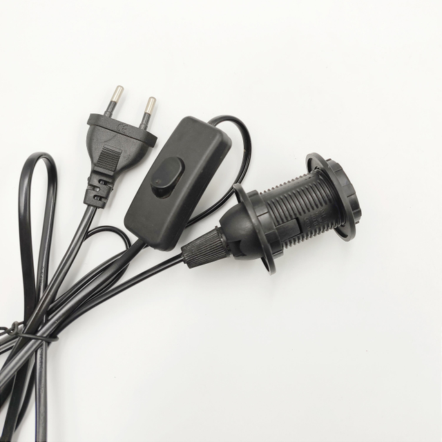 Himalaya-Salzlampenstecker, elektrischer Kabelstecker, EU-AU-US-Stecker, 303-Schalter, 301 dimmbarer Schalter, E14-E27-Lampenfassung