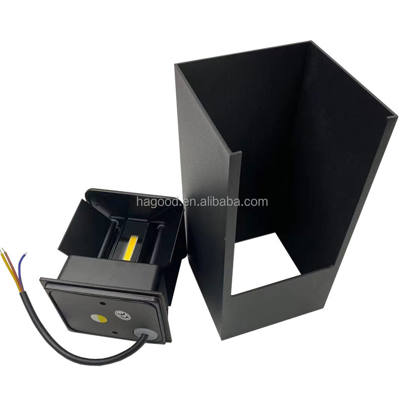Moderne, einfache, kreative, wasserdichte Wandleuchte für den Außenbereich, LED-Hoflampen, Torlampe, Terrasse, Balkon, Gartenwandleuchte