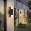 Led Wand Lampe Aluminium Outdoor IP65 Wasserdicht Up Down Wand Licht Für Home Treppen Schlafzimmer Nacht Korridor Beleuchtung Einstellbar