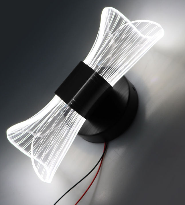 Acryl Wandleuchte Moderne minimalistische Wohnzimmer Schlafzimmer Nachttisch Korridor Hintergrund Wandleuchte Innenbeleuchtung Halterung Licht