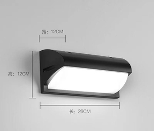 Led Wand Lampe Aluminium Outdoor IP65 Wasserdicht Up Down Wand Licht Für Home Treppen Schlafzimmer Nacht Badezimmer Korridor Beleuchtung
