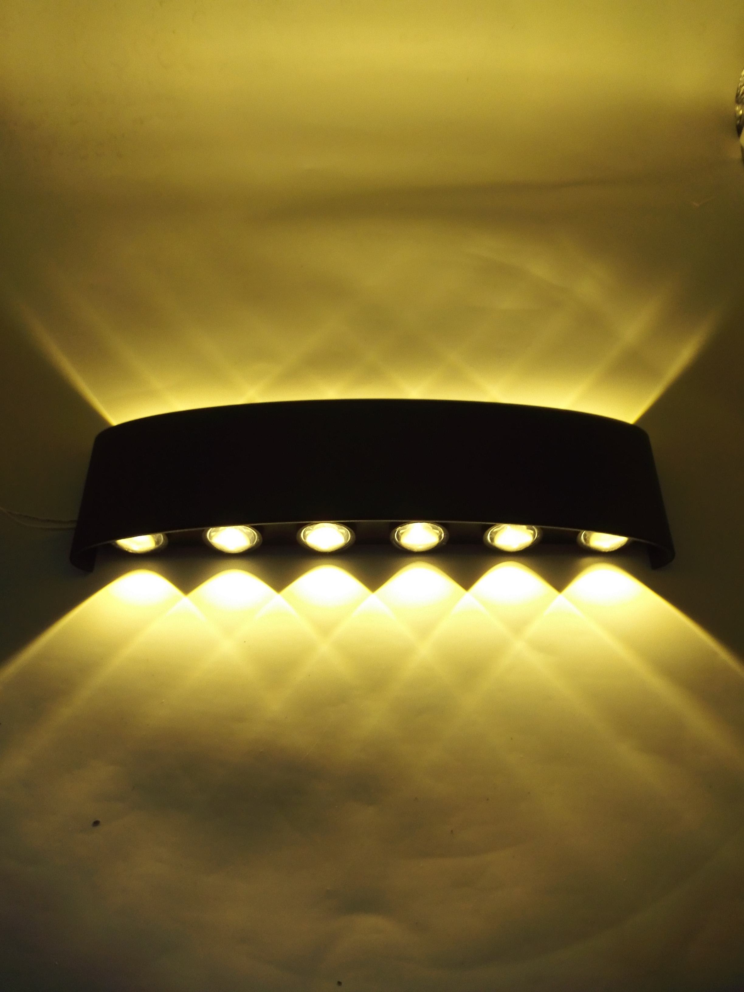 2W 4W 6W 8W 10W 12W Oval Up And Down Outdoor Wasserdichte Wand Lampe Montiert Wasserdicht IP65 Außenwand Licht Veranda Garten Licht