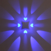 Herzförmige LED-Wandleuchte, Fernbedienung, Wandleuchte, Schlafzimmer-Wandleuchten, Wohnzimmer, Friseurladen, hohe Qualität, günstiger Preis, hohe Qualität