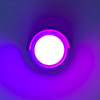Neue wasserdichte Acryl-Wandleuchte, rund, warmes Licht, kaltes Licht, RGB mit Controller, Dekoration, moderne Wandleuchte