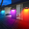 Solarleuchte, wasserdicht, intelligente Lichtsteuerung, Sonnenlicht im Freien, für Garten, Straße, Landschaft, Balkon, Dekor, Solar-Wandleuchte