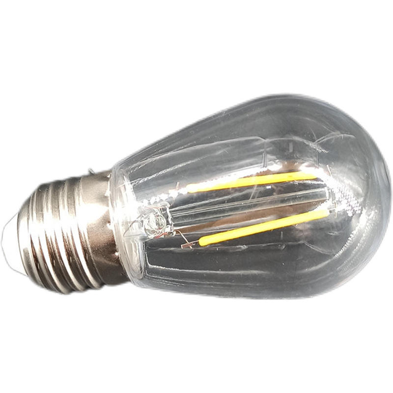 E14 S14 Glühlampe E27 dekorative Lampenkette LED-Birne 110 V 3 V Solar-Edison-Birne Vintage PC Kunststoff A-Filament