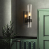 Neue chinesische postmoderne Beleuchtung Luxus Kupfer Wandlampe Nordic Retro Woonkamer Slaapkamer Gangpad Achtergrond Wandlampe