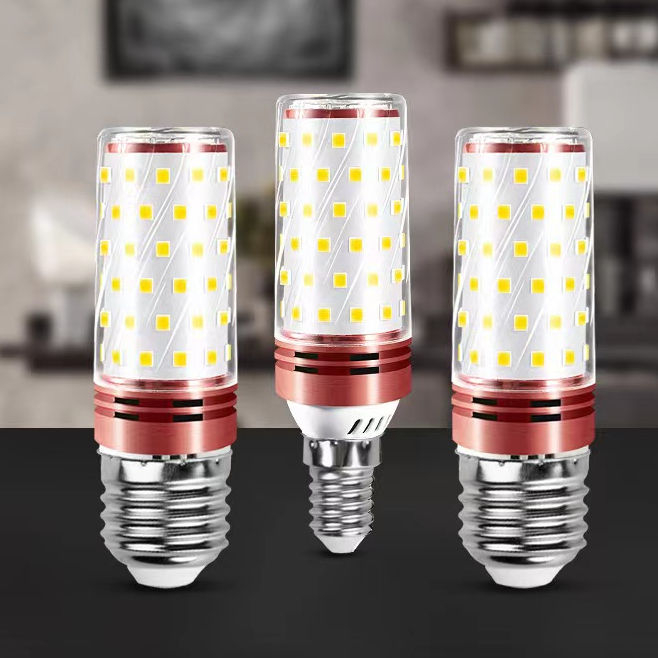7W LED E14 E27 Glühbirne dreifarbige Temperatur Maisbirne 12W 16W 18W Kronleuchterbirne für Innenbeleuchtung