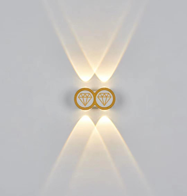 Gold Einfache Moderne Stil Aplique Led Pared Wandlampe Wasserdichte Lampe Leuchte Leuchtende Beleuchtung Wandleuchte Innen Dekoration Licht