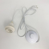 EU-Stecker E27-Netzkabel, Lampenfassung mit EU-Stecker, Ein-/Ausschalter, VDE OEM 2,5 A, 250 V, beste Preisqualität
