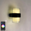 Tuya Smart Wand Lampe Nacht Licht Sunset Projektor Smart Licht APP Steuerung Led-leuchten Raum Dekoration Außen Wandlampen
