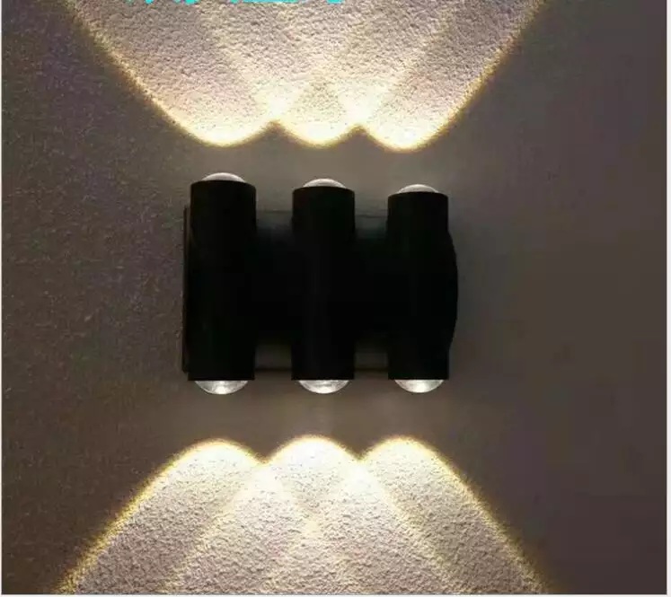 Moderne Wandleuchte IP65 Außenbeleuchtung Innen Wasserdichte LED Wandleuchte Wohnzimmer Gang Park Landschaft Garten Licht