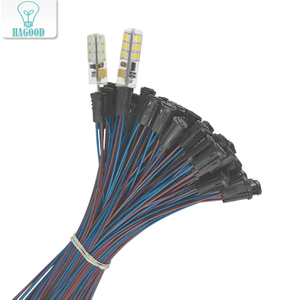 50 cm G4 LED-Energiesparlampenfassung, Kristall-Lampenstecker mit Kabelsockel, G4-Sockel, Lampenfußsockel