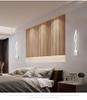 16 W LED-Wandleuchten für den Innenbereich, 24 W, 2,4 G, stufenlos dimmbare Wandleuchten mit Fernbedienung, Treppen- und Flurlampenbeleuchtung