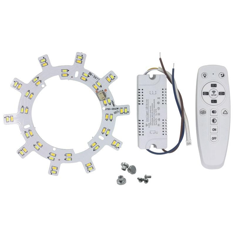 5730 SMD LED Deckenbeleuchtung 2,4G WIFI Handyverbindung Steuerung Fernbedienung für Wohnzimmer Küche Deckenleuchte