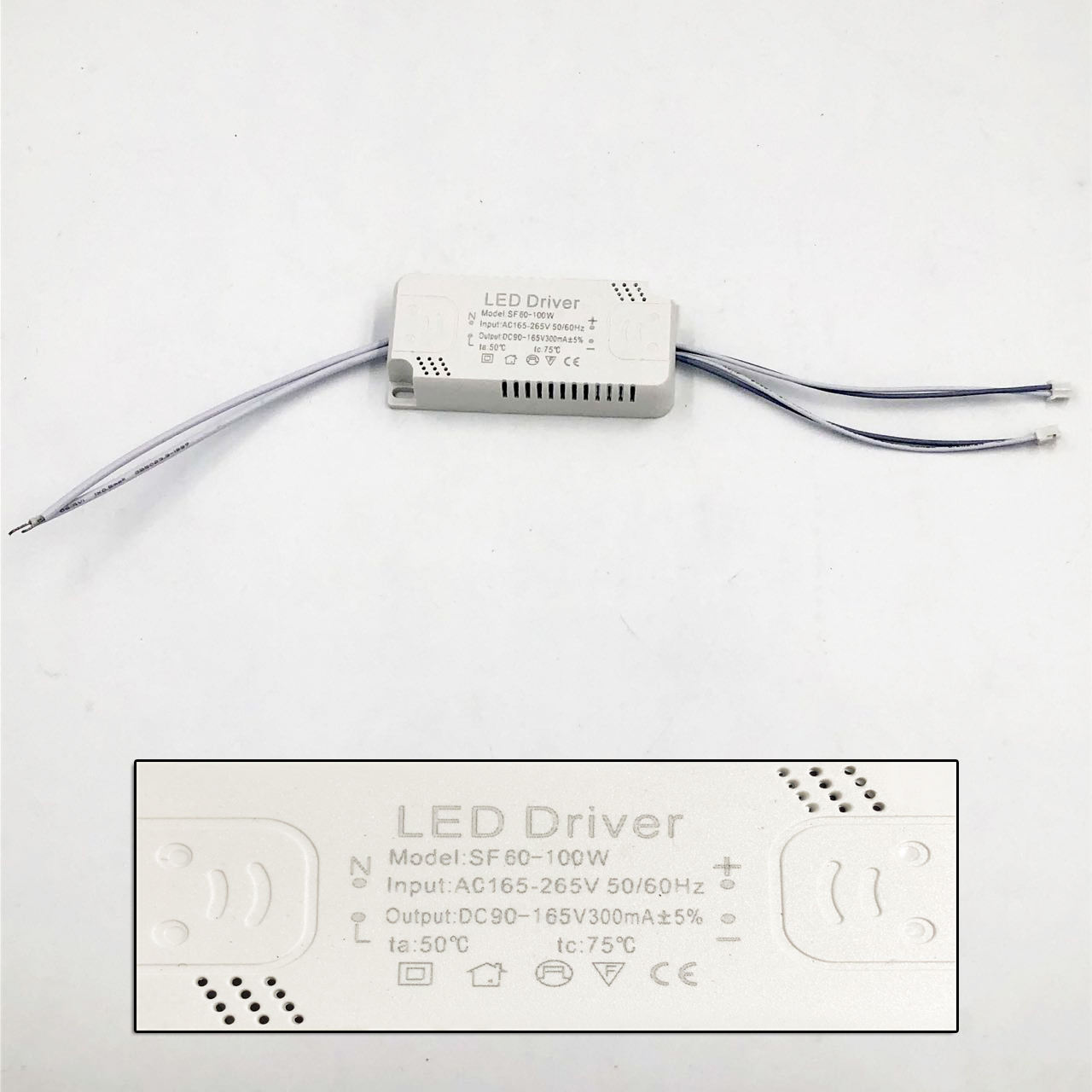 8–120 W LED-Treiber-Netzteil für AC220 V, nicht isolierende Transformator-Deckenleuchte, Ersatzlampe 