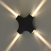 4W 12W Kreuz Form Wohnzimmer LED Wandleuchte Lampe Outdoor RGB Led Nachtlicht Villa Dekoration Oben und Unten Outdoor Wand Licht