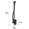 2,4 G Langwellen-Wandleuchte mit Controller, LED-Wandleuchte, minimalistische Wohnzimmer, Treppenhaus, Schlafzimmer, Betten, Nachttischlampe