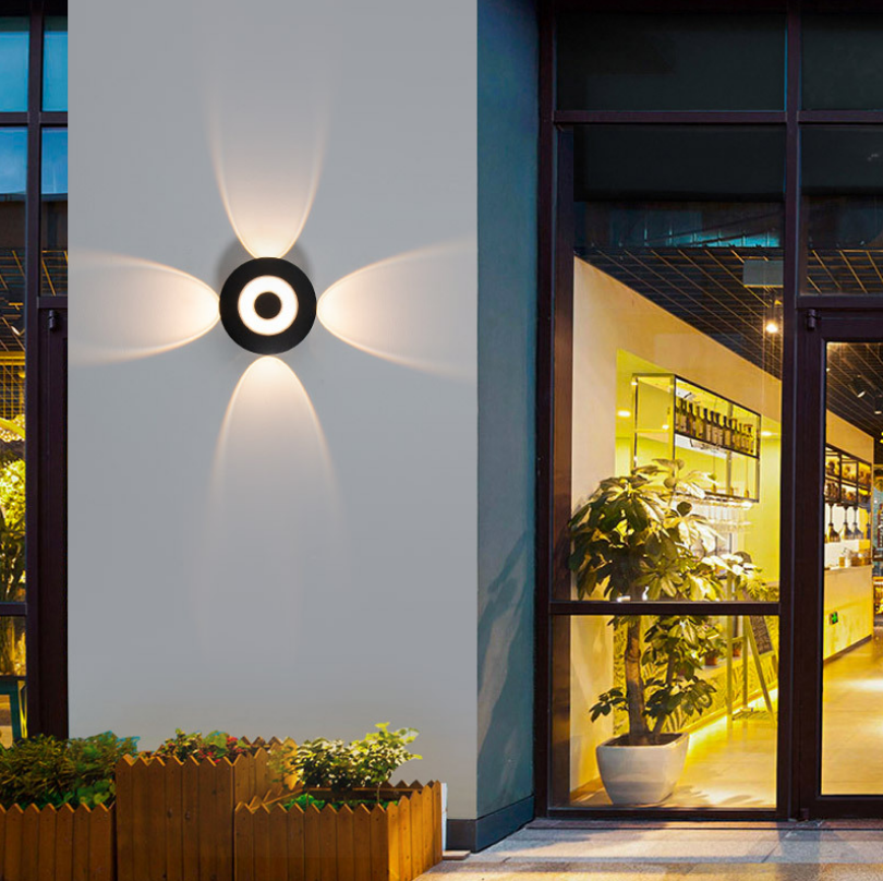 Pilz wasserdichte Wandleuchte feuchtigkeitsbeständige Wandleuchte neue LED-Wandleuchte modern minimalistisch im Freien
