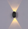 Nordic Wand Lampe Led Aluminium Outdoor Indoor Ip66 Up Down Weiß Schwarz Moderne Für Home Treppen Schlafzimmer Nacht Badezimmer licht