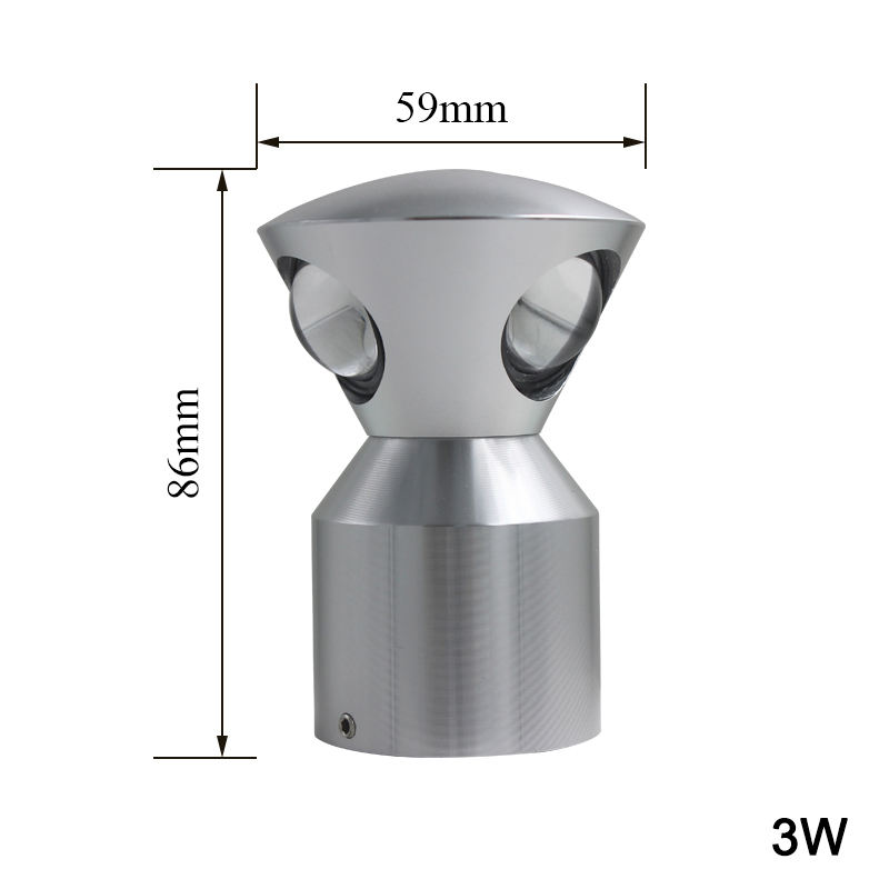 LED-Wandleuchte, moderne Innenbeleuchtung, minimalistische Wandleuchte, 3 W, 4 W, 5 W, Schlafzimmer, Nachttisch, Wohnzimmer, Flur, Treppe, Heimdekoration