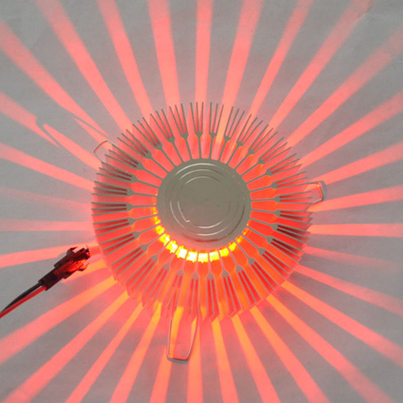 3W hochhelle Leuchte, modernes Design, LED-Wandleuchte, Hotelbar, KTV, Deckenleuchte, LED-Wandleuchte, Sonnenblumenlampe, Innenlampe