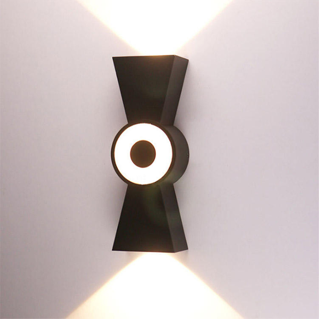 New Style Led Wandlamp 6W 12W Wasserdichte Outdoor-Auf- und Ab-Beleuchtung des Gartens