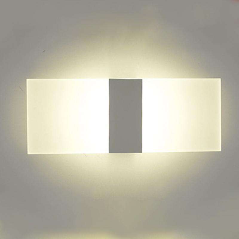 Acryl-Wandleuchte, Klaviertasten, Wandleuchte für Wohnzimmer, Badezimmer, Schlafzimmer, Lichtleuchte, 85–265 V, Nachtlicht