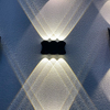 Außen- und Innenwandleuchte, LED-Wandleuchte, Up And Down, IP65, wasserdichte Beleuchtung, moderne Außenwandleuchten, moderne Außenbeleuchtung, Wandleuchten für den Außenbereich, moderne Wandleuchte 