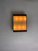 12W TV-förmige Wandleuchte, Außenwandleuchte, wasserdichte LED-Wandleuchte, Außenwandleuchte, Außenwandleuchte, moderne Außenwandleuchte, Wandleuchte in TV-Form 