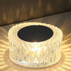 Acryl-Tischlampe, moderne Tischlampen für Wohnzimmer, Acryl- und Gold-Tischlampe, Touch-Control-Tischlampe