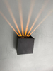 6W sechsstrahlige Wandleuchte, LED-Leuchten, ästhetische Wandleuchte, moderne LED-Wandleuchte, LED-Außenwandleuchte, LED-Wandleuchten für den Innenbereich