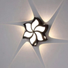 Neue Stil Moderne LED Wand Lampe 10W 12W Wasserdichte Lotus Blume Outdoor Wand Lampen Für Garten Hause dekorative Led Wand Licht