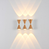 Schlanke LED-Waschtischleuchte zur Wandmontage, Badezimmerschrankbeleuchtung, sanft leuchtende Lampe, individuell gestaltete dekorative Wandleuchte