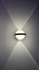 Kristallkugel-Wandleuchte, LED-Wandleuchte, transparente Wandleuchte, Auf- und Ab-Licht, Wandleuchte, Außenwandleuchte, moderne LED-Außenleuchte, Außenleuchter, Lowes