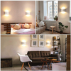 Großhandel Hotel Wand Led Beleuchtung Dekor Moderne Indoor Hause Schlafzimmer Nordic Stil Led Wand Lampe Dekorative Lichter für Zuhause