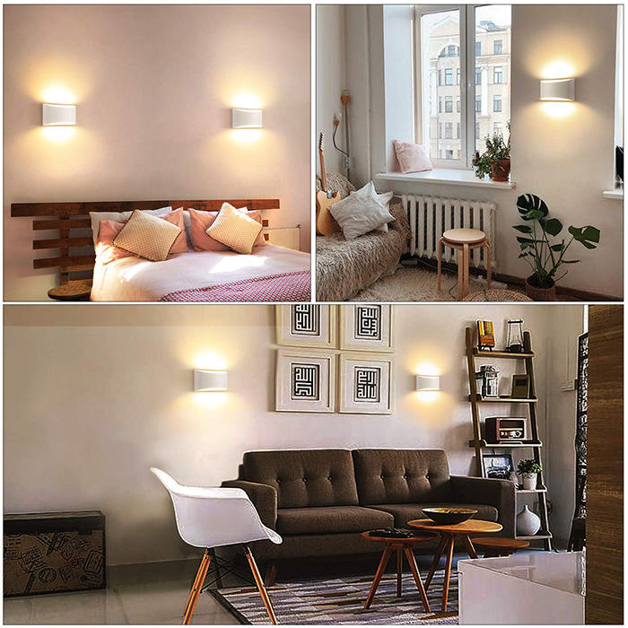 Großhandel Hotel Wand Led Beleuchtung Dekor Moderne Indoor Hause Schlafzimmer Nordic Stil Led Wand Lampe Dekorative Lichter für Zuhause