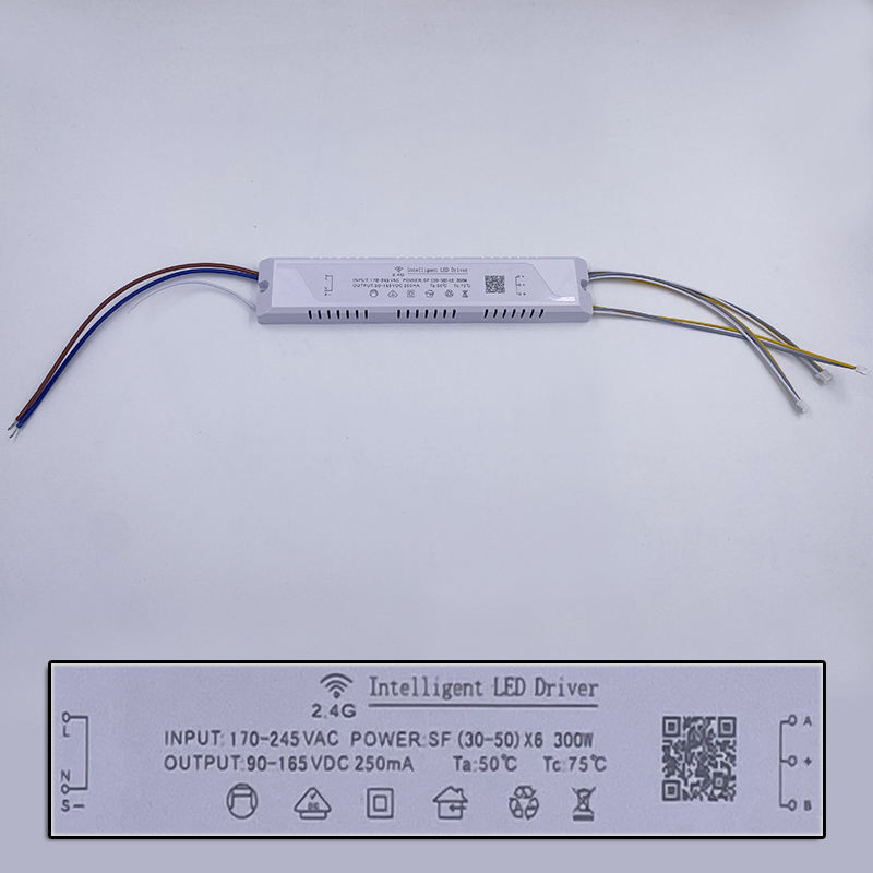 6-Wege-LED-Beleuchtungstransformatoren mit 300–432 W, 2,4 G-Treiber, Treiber mit drei Farbtemperaturen, hochwertiger, sicherer Netzteil-LED-Adapter-Treiber