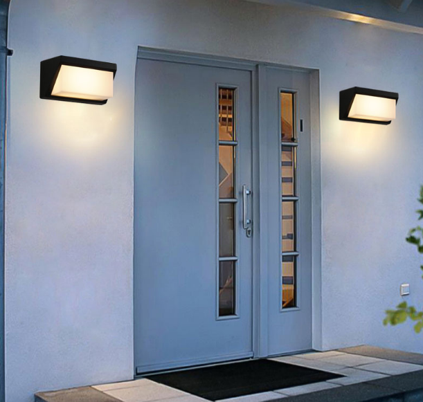 Solar-Wandleuchte, Außenhof-Lampe, wasserdicht, für den Außenbereich, superhell, Villa, LED-Tischleuchte, Direktverkauf ab Werk